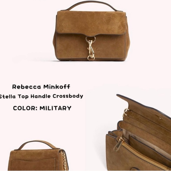 Rebecca Minkoff Handbags - Rebecca Minkoff Military Brown Crossbody Bag